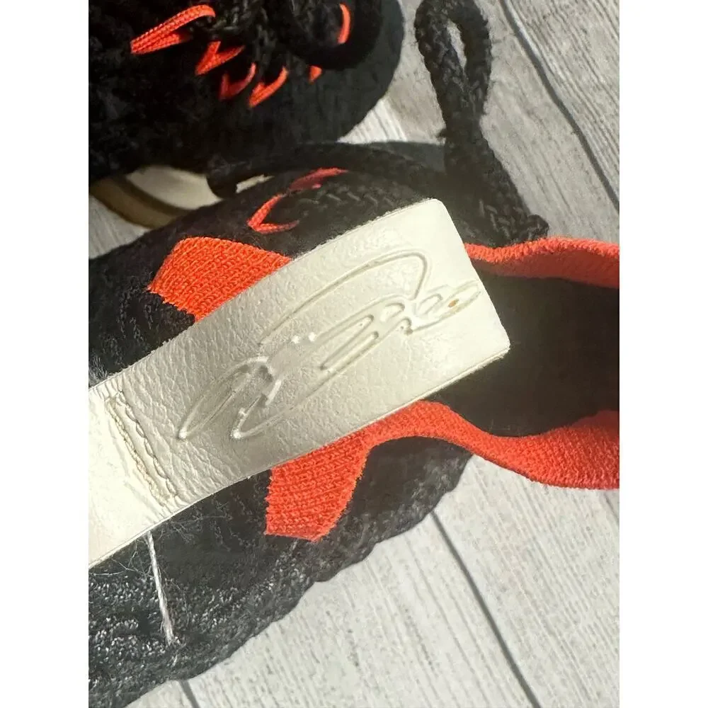Nike Youth Size 5.5Y Basketball Shoes Black Bright Crimson